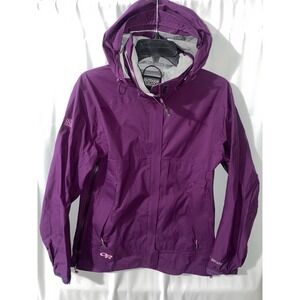 Outdoor Research Rain Jacket Women's Small Pertex Shield Hooded